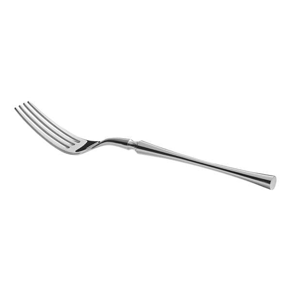 An Acopa stainless steel salad/dessert fork with a long silver handle.